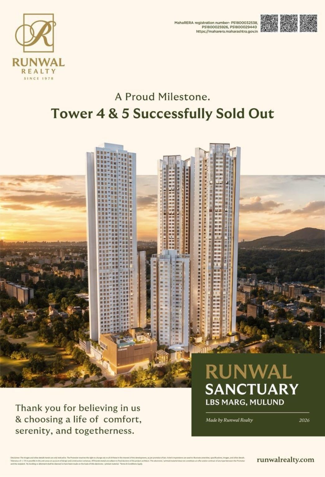Runwal Santuary Mulund West